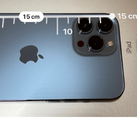 西充苹果14维修分享如何使用iPhone14测距仪测量身高 