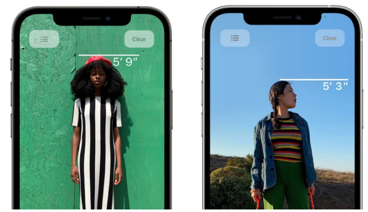 西充苹果服务网点分享通过iPhone激光雷达测量身高方法教程 